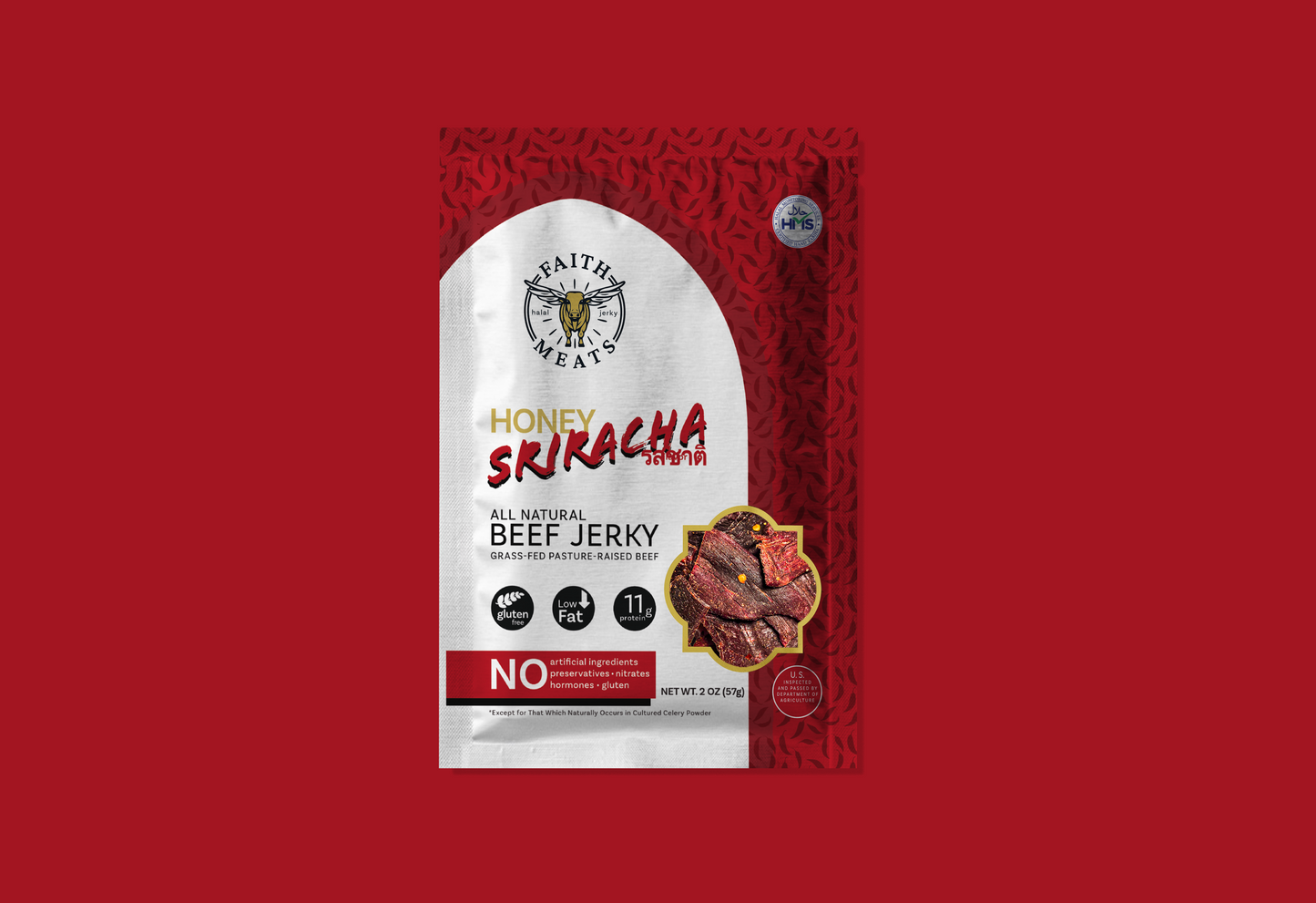 Honey Siracha Beef Jerky