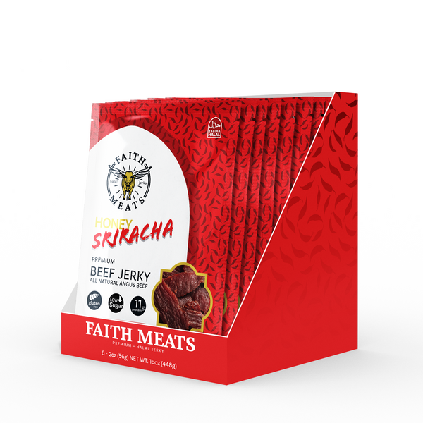 HONEY SRIRACHA HALAL JERKY