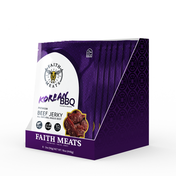 KOREAN BBQ HALAL JERKY - BULK
